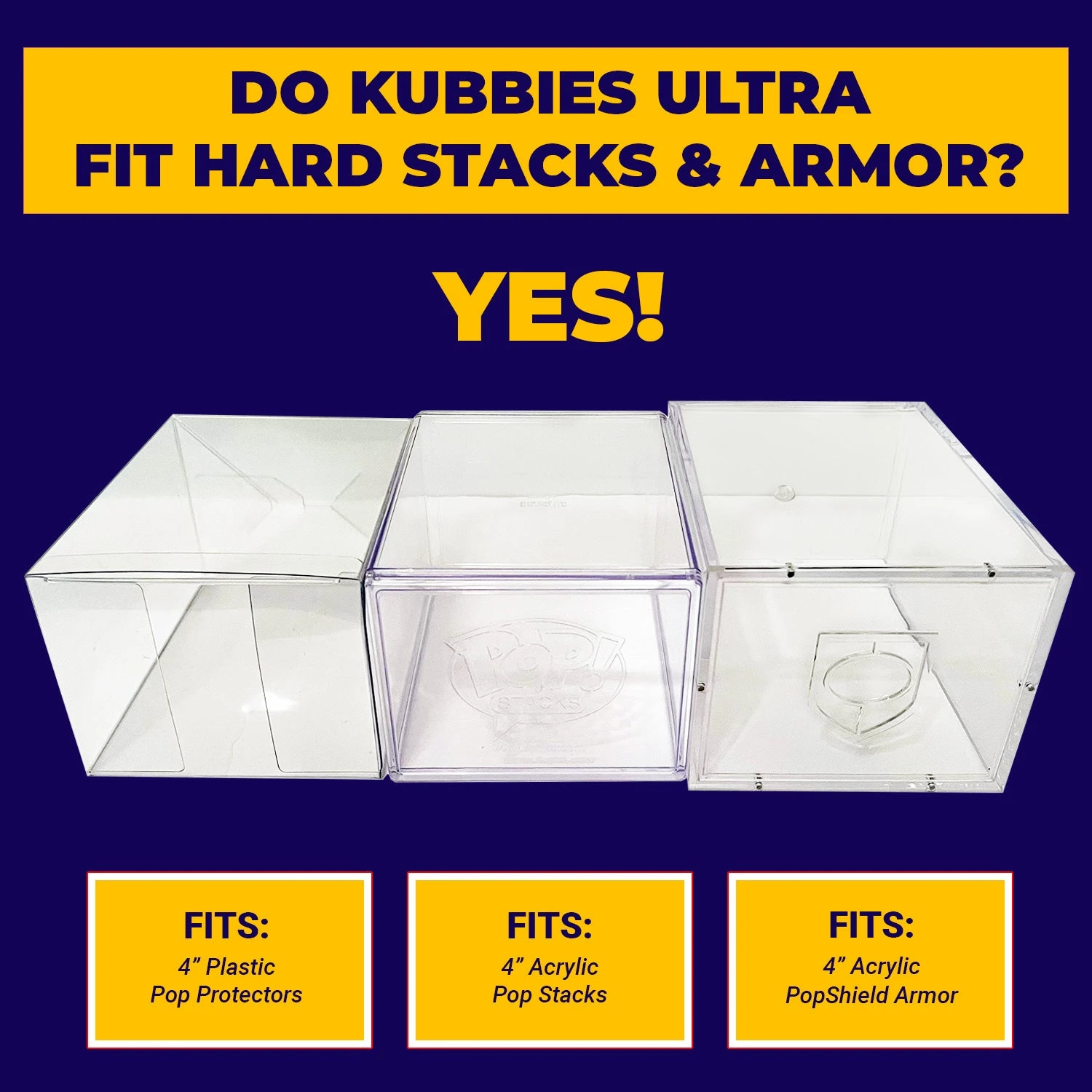 KUBBIE ULTRA (3x5) - In Box Display Case For Funko Pops, Wall Mountable & Stackable Pop Shelf (MDF Wood) 4 KUBBIE ULTRA (3x5) - In Box Display Case For Funko Pops, Wall Mountable & Stackable Pop Shelf (MDF Wood) - Image 4
