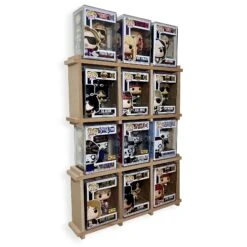 KUBBIE ULTRA SLIM (1x3) - In Box Display Case For Funko Pops, Wall Mountable & Stackable Pop Shelf (MDF Wood) 18 KUBBIE ULTRA SLIM (1x3) - In Box Display Case For Funko Pops, Wall Mountable & Stackable Pop Shelf (MDF Wood) -Displaygeek Shop KUBBIES ULTRA SLIM MDF 1x3 02 f619fee3 5ead 416a b30f f9c4743d7d3d