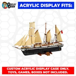 Custom Acrylic Display Case For LEGO Model 10335 - The Endurance (3mm Thick, UV Resistant) 19.5h X 33w X 11d 21 Custom Acrylic Display Case For LEGO Model 10335 - The Endurance (3mm Thick, UV Resistant) 19.5h X 33w X 11d -Displaygeek Shop LEGO 10335 02