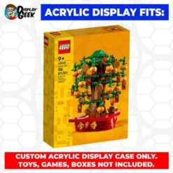 Custom Acrylic Display Case For LEGO Model 40648 - Money Tree (3mm Thick, UV Resistant) 8h X 7w X 7d 13 Custom Acrylic Display Case For LEGO Model 40648 - Money Tree (3mm Thick, UV Resistant) 8h X 7w X 7d -Displaygeek Shop LEGO 40648 01