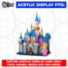 Custom Acrylic Display Case For LEGO Model 40720 - Mini Disney Sleeping Beauty Castle (3mm Thick, UV Resistant) 8.3h X 7w X 5.3d