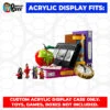 Custom Acrylic Display Case For LEGO Model 43227 - Disney Villain Icons (3mm Thick, UV Resistant) 9h X 11.8w X 10.6d