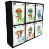 ** PRE-ORDER ETA MID OCTOBER** GRAIL KUBBIE BLACK (3x2) - In Box Display Case For Thrilljoy Pix In Protectors (Cardboard)