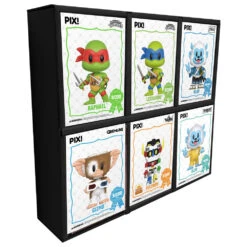 ** PRE-ORDER ETA MID OCTOBER** GRAIL KUBBIE BLACK (3x2) - In Box Display Case For Thrilljoy Pix In Protectors (Cardboard)