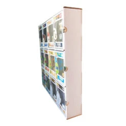 KUBBIE DLX WHITE (3x4) - In Box Display Case For Funko Pops, Wall Mountable & Stackable Pop Shelf (Cardboard) -Displaygeek Shop MK KUBBIES 15