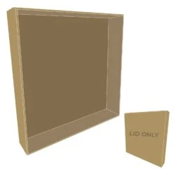 KUBBIE LID - Lid For Kubbie Display Case For Funko Pops, Perfect For Conventions (Cardboard)