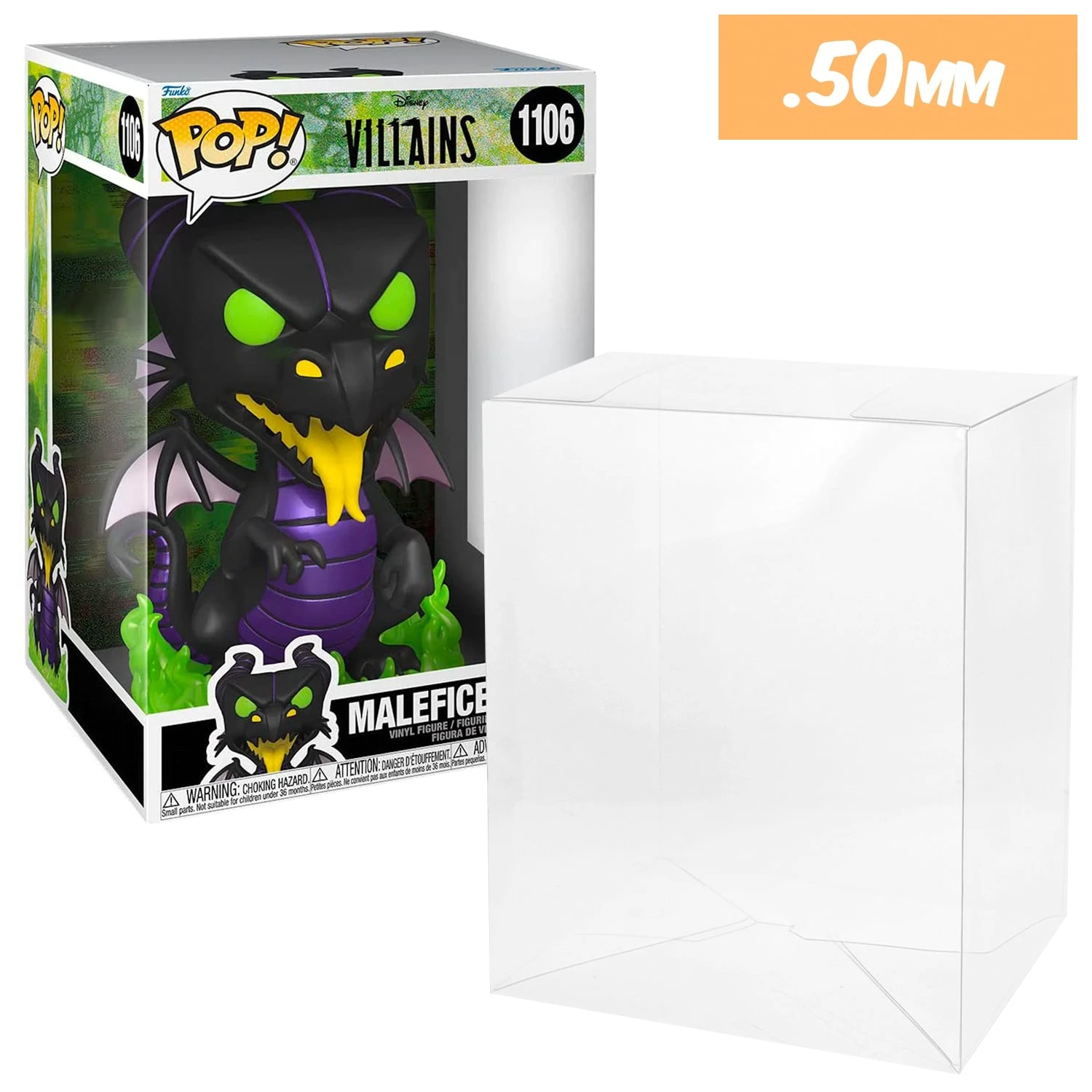 10 INCH SKINNY Pop Protectors For JUMBO Funko (0.50mm Thick, UV & Scratch Resistant) Measurements: 13h X 8.25w X 8.25d 15 10 INCH SKINNY Pop Protectors For JUMBO Funko (0.50mm Thick, UV & Scratch Resistant) Measurements: 13h X 8.25w X 8.25d - Image 15