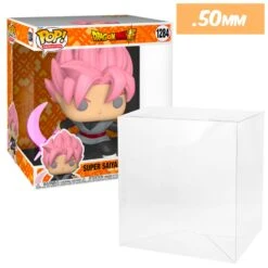 10 INCH WIDE DEEP Pop Protectors For GIANT Funko (0.50mm Thick) 13h X 12w X 8.5d 20 10 INCH WIDE DEEP Pop Protectors For GIANT Funko (0.50mm Thick) 13h X 12w X 8.5d -Displaygeek Shop New 10 inch Wide Goku Rose Protector