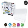 Acrylic Hard Case For NINTENDO DS SOULSILVER HEARTGOLD Video Game Box (4mm Thick, UV & Slide Bottom)