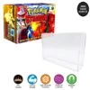 Acrylic Hard Case For POKEMON STADIUM N64 Big Video Game Box (4mm Thick, UV & Slide Bottom)