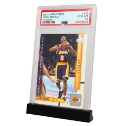 Graded PSA Trading Card Displays, Black (5 Pack)