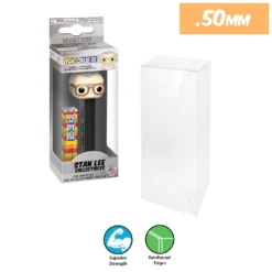 POP PEZ Protectors For Funko (0.50mm Thick) 7h X 2.5w X 2d