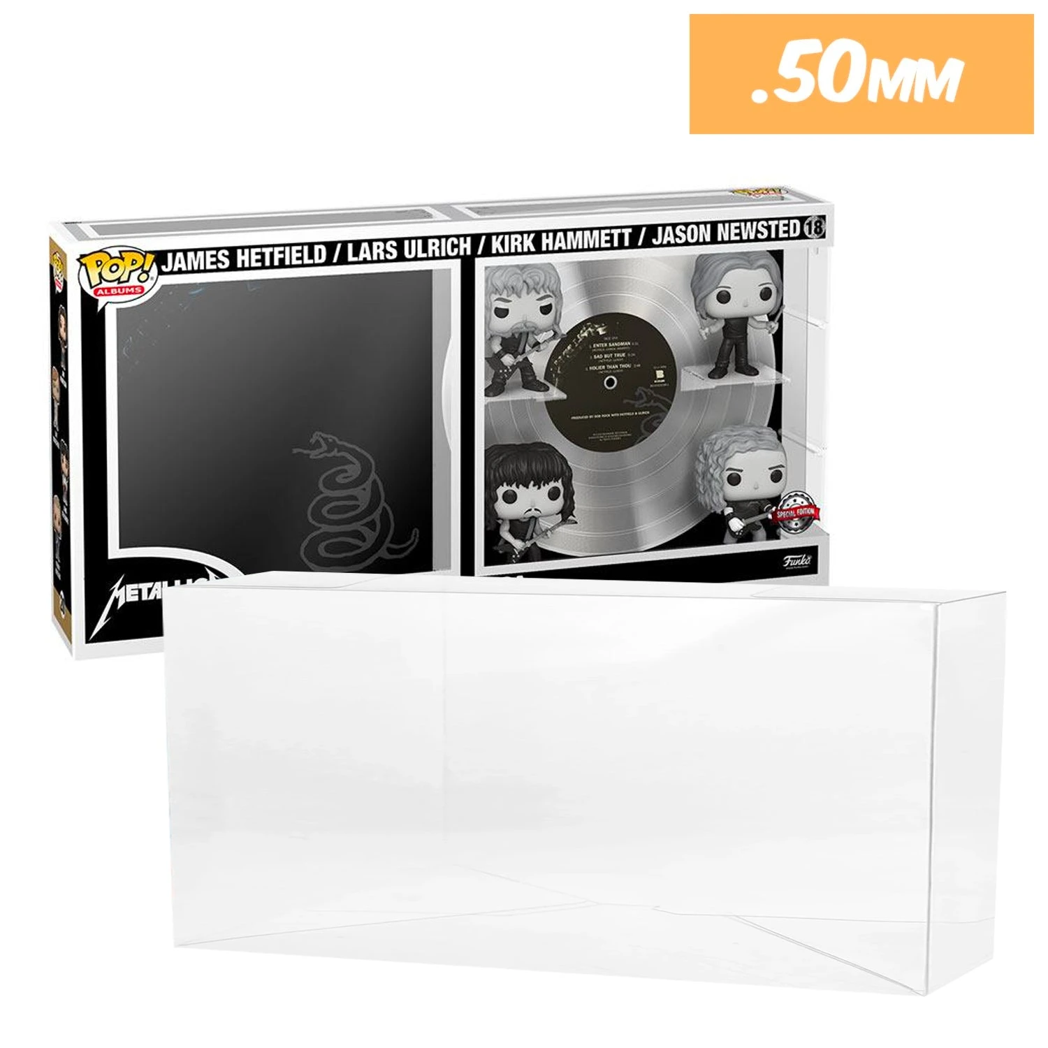 POP ALBUMS DELUXE Pop Protectors For Funko (0.50mm Thick) 12.25h X 23.25w X 4d 6 POP ALBUMS DELUXE Pop Protectors For Funko (0.50mm Thick) 12.25h X 23.25w X 4d - Image 6