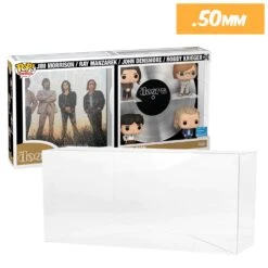 POP ALBUMS DELUXE Pop Protectors For Funko (0.50mm Thick) 12.25h X 23.25w X 4d 22 POP ALBUMS DELUXE Pop Protectors For Funko (0.50mm Thick) 12.25h X 23.25w X 4d -Displaygeek Shop Pop Albums Deluxe The Doors Protector