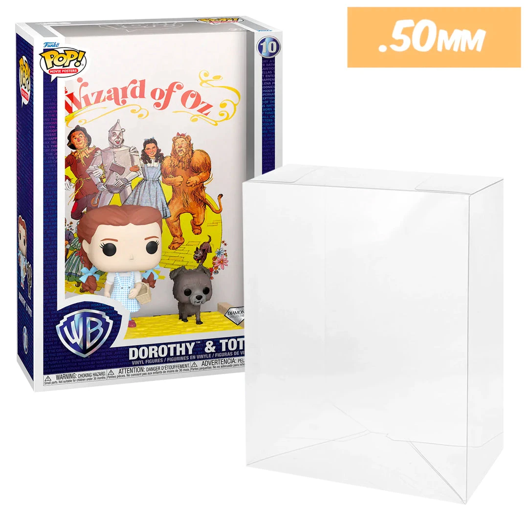 POP MOVIE POSTERS Pop Protectors For Funko (0.50mm Thick) 17.25h X 11.25w X 5.75d 12 POP MOVIE POSTERS Pop Protectors For Funko (0.50mm Thick) 17.25h X 11.25w X 5.75d - Image 12