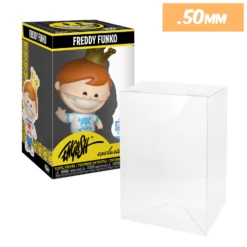 FREDDY FUNKO (SMALL) Pop Protectors For Funko (0.50mm Thick) 6h X 3.75w X 3.75d