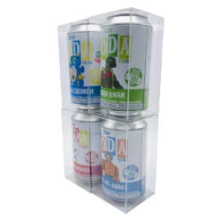 VINTAGE SODA CAN Protectors For 12oz. Soda Cans (0.60mm Thick, UV & Scratch Resistant) 5h X 3w X 3d -Displaygeek Shop Soda Protector 03