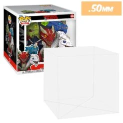 TIAMAT Pop Protectors For Funko (0.50mm Thick) 7h X 7.25w X 6.75d