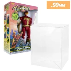 TURBO MAN FUNKO Protectors For Funko (0.50mm Thick, UV & Scratch Resistant) 15h X 10.5w X 4.75d