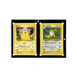 2-Card Wall Mount Display Case For 35pt Trading Cards (UV ONE-TOUCH Magnetic Holder)