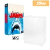 VHS Case Protectors, Standard Size (0.50mm Thick, UV & Scratch Resistant)