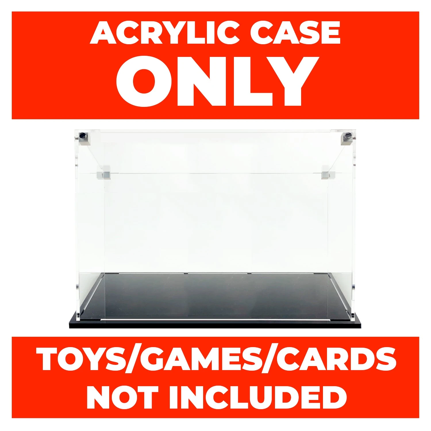 Custom Acrylic Display Case For PROJECT FRED FIGURE Funko Grail Out Of Box Figure Only (3mm Thick, UV Resistant) 3 Custom Acrylic Display Case For PROJECT FRED FIGURE Funko Grail Out Of Box Figure Only (3mm Thick, UV Resistant) - Image 3