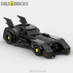 Batmobile Toy Car From Batman 1989 Movie (DC) - Custom Building Blocks Mini Figures Compatible With LEGO