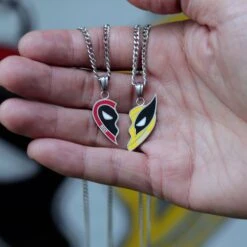 Marvel™ Deadpool & Wolverine BFF Necklace -Displaygeek Shop bffnecklacebackground