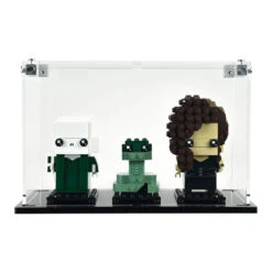 Custom Acrylic Display Case For LEGO BrickHeadz X 3 (3mm Thick, UV Resistant) 5.5h X 8.5w X 3.4d