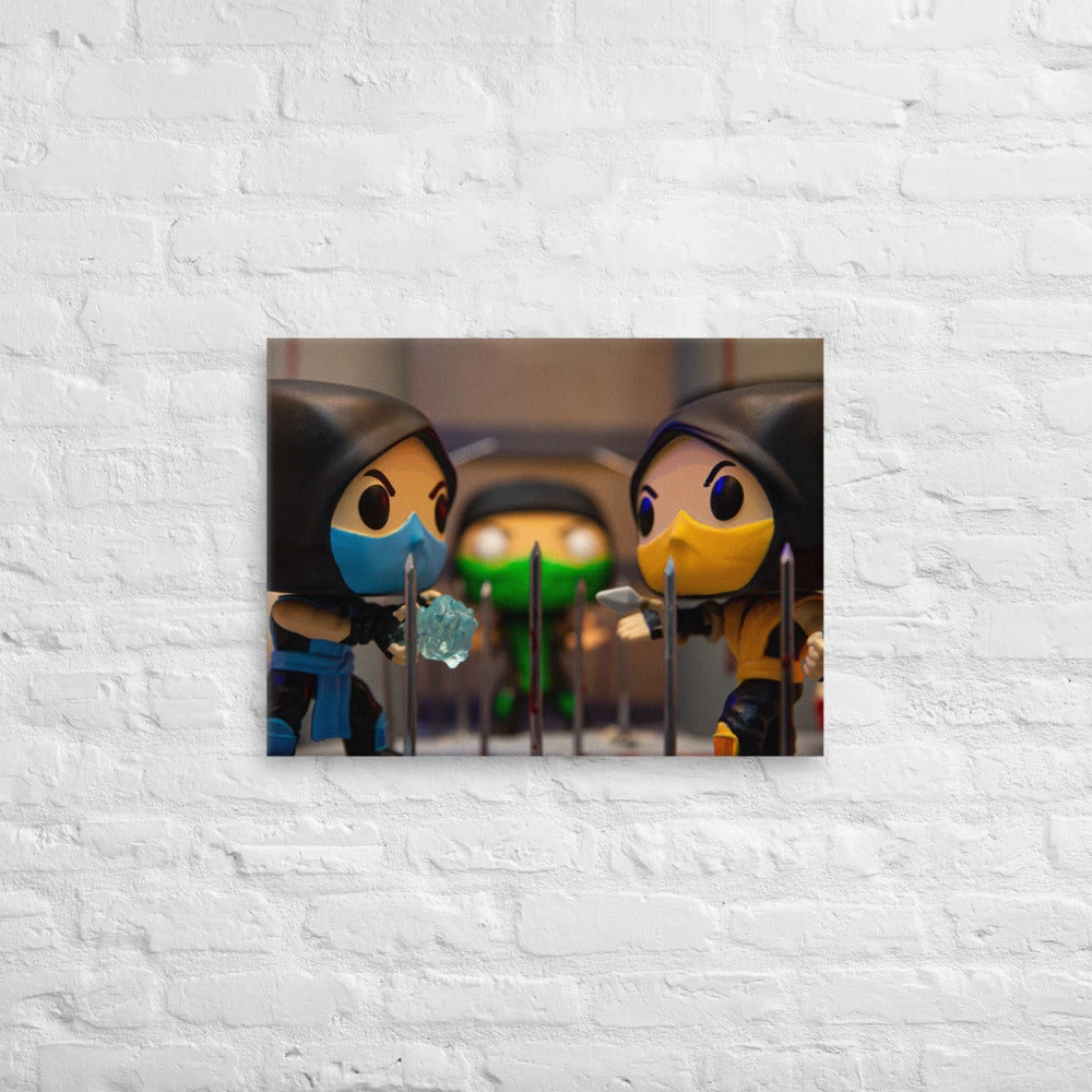 Mortal Kombat Funko Pop Photography Giant Canvas By UrbanRoxStarr 2 Mortal Kombat Funko Pop Photography Giant Canvas By UrbanRoxStarr - Image 2