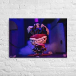 Hero Killer Stain Funko Pop Photography Giant Canvas By UrbanRoxStarr