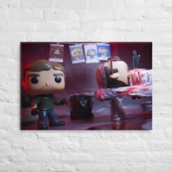 Dexter Funko Pop Photography Giant Canvas By UrbanRoxStarr