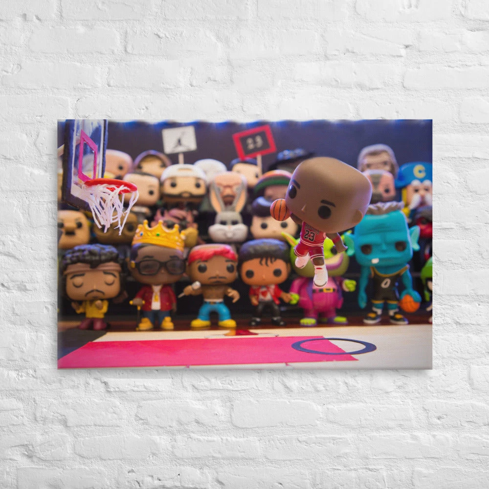 Jordan Funko Pop Photography Giant Canvas By UrbanRoxStarr 1 Jordan Funko Pop Photography Giant Canvas By UrbanRoxStarr