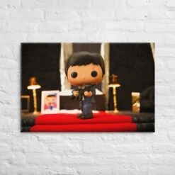 Scarface Funko Pop Photography Giant Canvas By UrbanRoxStarr