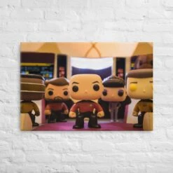 Star Trek Funko Pop Photography Giant Canvas By UrbanRoxStarr
