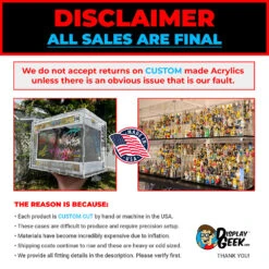 Custom Acrylic Wall Mount Display For POP MART Mega Space Molly 100% Figures (3mm Thick, UV Resistant) 12h X 11w X 3.5d 9 Custom Acrylic Wall Mount Display For POP MART Mega Space Molly 100% Figures (3mm Thick, UV Resistant) 12h X 11w X 3.5d -Displaygeek Shop custom acrylic please read a1ddc2aa d7b4 47f1 a7ed 7e33a828f88d 9