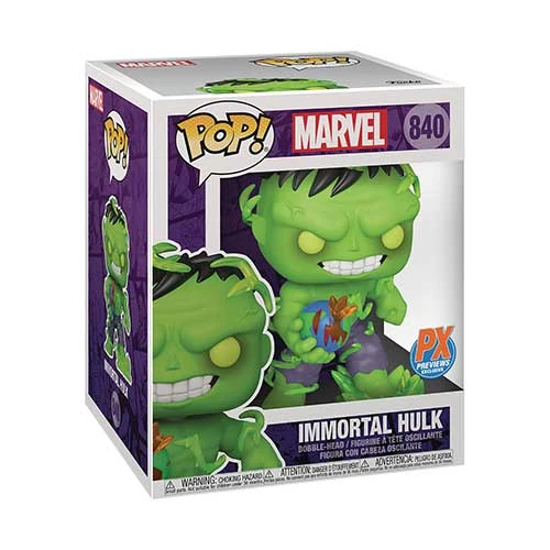 Funko Pop! 840 - Marvel - Immortal Hulk 6-Inch Vinyl Figure - PX 1 Funko Pop! 840 - Marvel - Immortal Hulk 6-Inch Vinyl Figure - PX