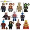 Set Of 11 (Marvel Guardians Of The Galaxy) - Custom Building Blocks Mini Figures Compatible With LEGO