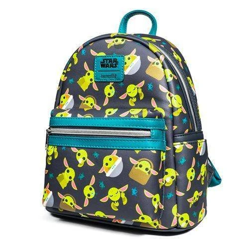 Loungefly Star Wars The Mandalorian The Child Mini-Backpack - Entertainment Earth Exclusive 4 Loungefly Star Wars The Mandalorian The Child Mini-Backpack - Entertainment Earth Exclusive - Image 4