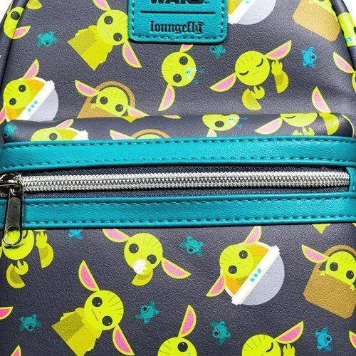 Loungefly Star Wars The Mandalorian The Child Mini-Backpack - Entertainment Earth Exclusive 6 Loungefly Star Wars The Mandalorian The Child Mini-Backpack - Entertainment Earth Exclusive - Image 6