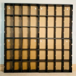 KUBBIE DLX BLACK (3x4) - In Box Display Case For Funko Pops, Wall Mountable & Stackable Pop Shelf (Cardboard) -Displaygeek Shop mkkubbies3