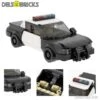 Police Squad Car (Vehicles) - Custom Building Blocks Mini Figures Compatible With LEGO