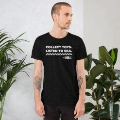 2020 Collect Toys. Listen To Ska. Display Geek - Short-Sleeve Unisex T-Shirt -Displaygeek Shop mockup 79ecfabe