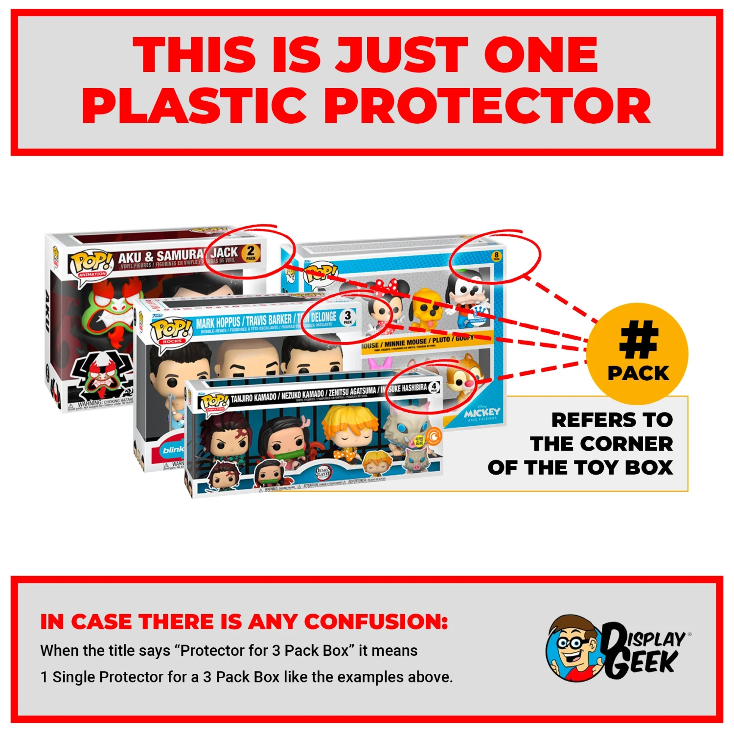 3 PACK SUPERMAN Pop Protectors For Funko (0.50mm Thick) 6.25h X 10.25w X 3.5d 5 3 PACK SUPERMAN Pop Protectors For Funko (0.50mm Thick) 6.25h X 10.25w X 3.5d - Image 5