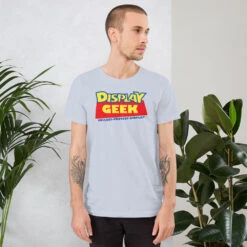 2021 Doll Tale Display Geek - Short-Sleeve Unisex T-Shirt -Displaygeek Shop unisex staple t shirt light blue front 6187414e78733