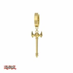 Yu-Gi-Oh!™ Millennium Rod Earring 5 Yu-Gi-Oh!™ Millennium Rod Earring -Displaygeek Shop yu gi oh earring millennium rod gold