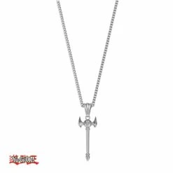 Yu-Gi-Oh!™ Millennium Rod Necklace -Displaygeek Shop yu gi oh necklace millennium rod chrome